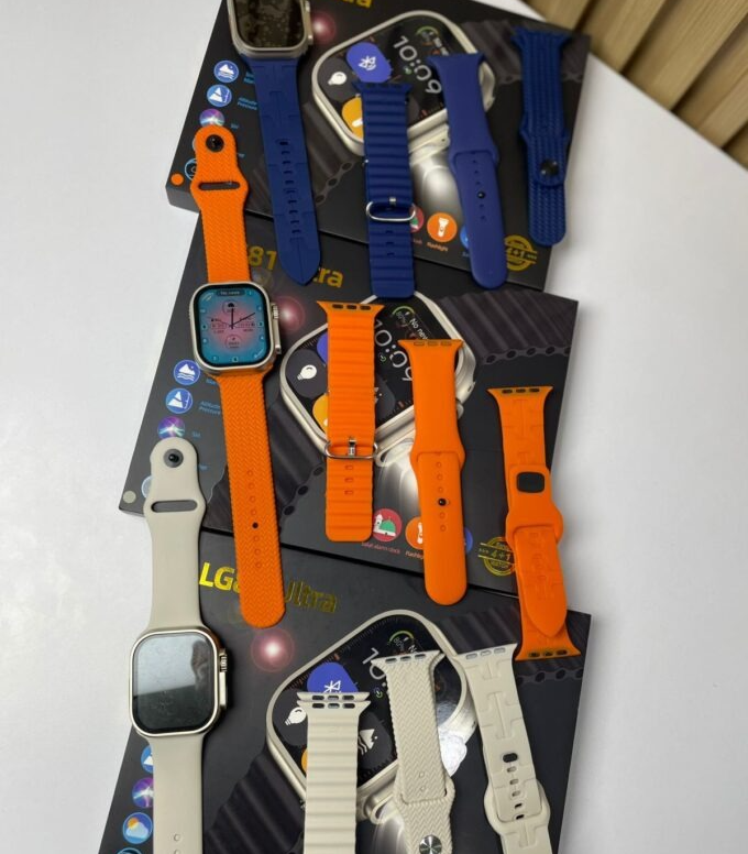 Combo Smartwatch Linterna LG81 Ultra