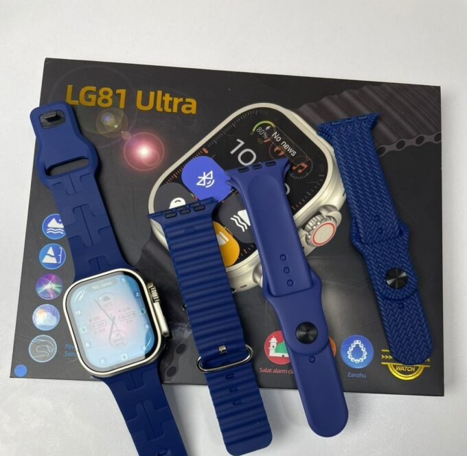 Combo Smartwatch Linterna LG81 Ultra
